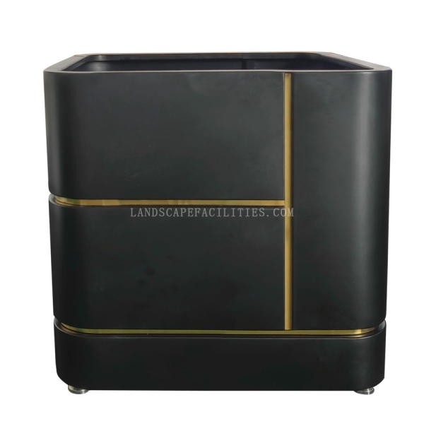 Large Garden Raised Bed 25cm Depth Outdoor Stainless Steel Pots Factory Planter Customized Metal Rectangular Planters Boxes