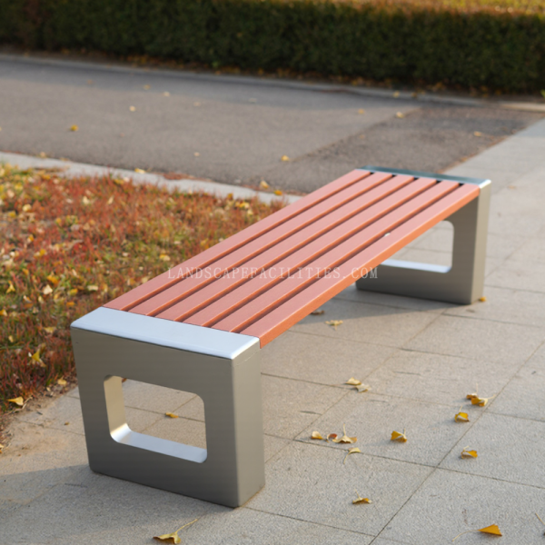 Park Chair Outdoor Bench Metal Frame New Hot Selling Wholesale Price Manufacture Supply Waiting Outdoor Bench