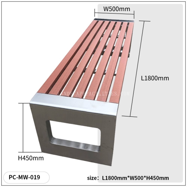 Park Chair Outdoor Bench Metal Frame New Hot Selling Wholesale Price Manufacture Supply Waiting Outdoor Bench